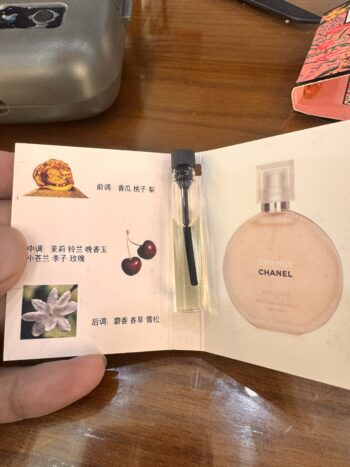 2ml mini card perfume